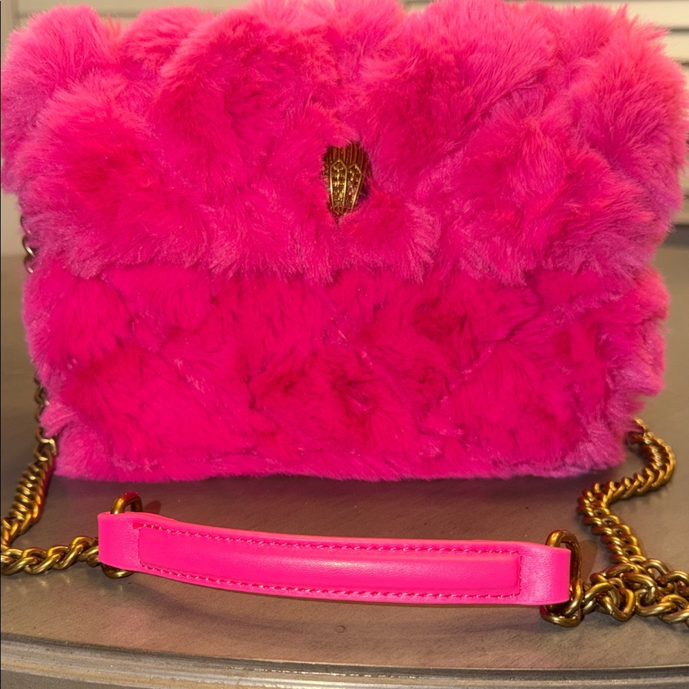 Authentic Kurt Keiger Faux Fur Kensington bag